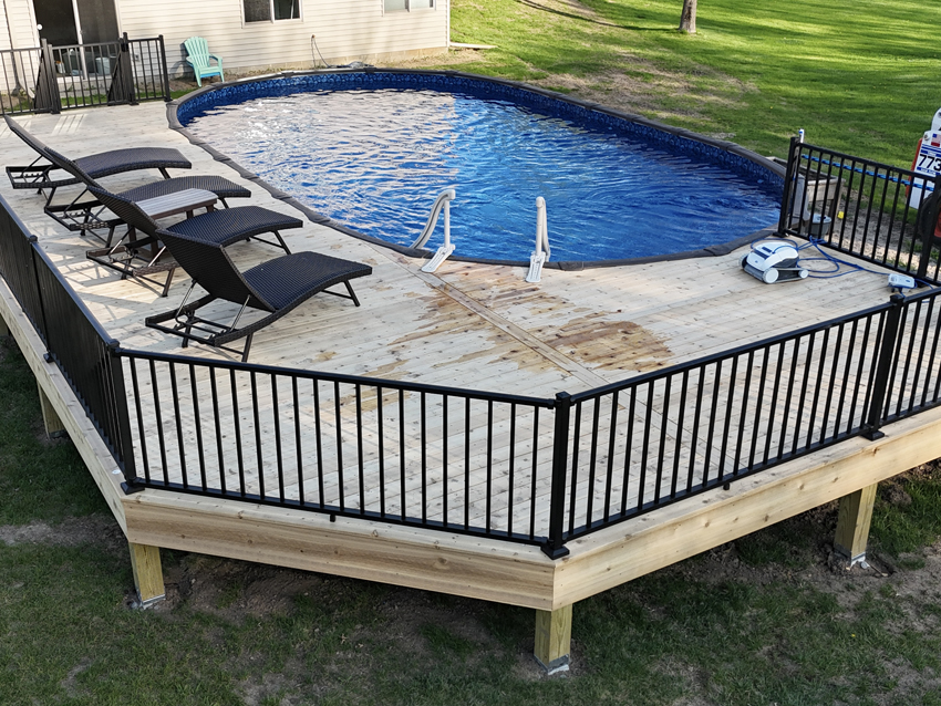High Quality AZEK Castlegate Decking built in Ramsey MN by Dream Decks