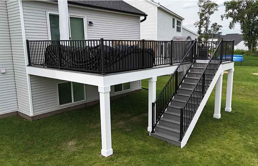 PVC Vinyl Decking