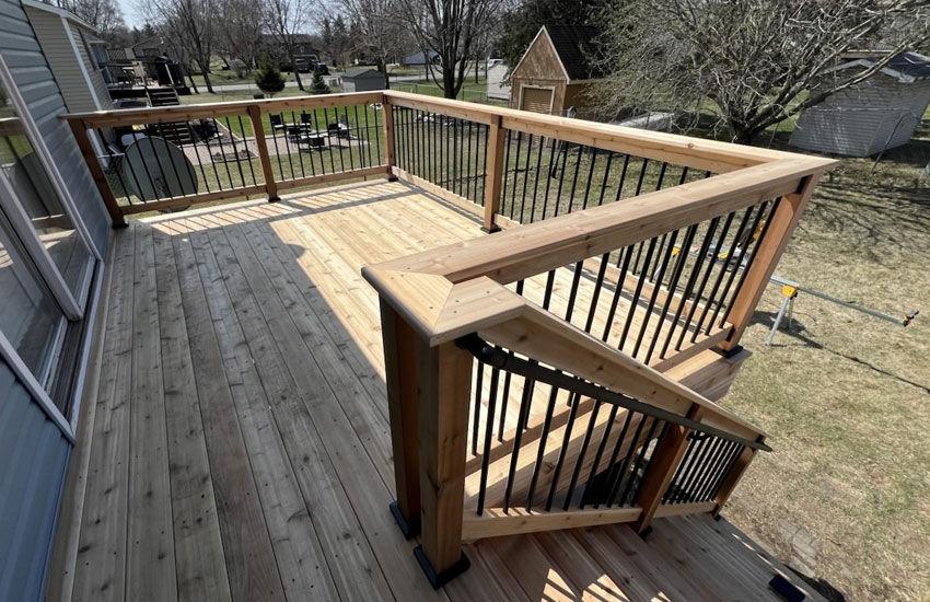 Fiberon Composite Deck Installation
