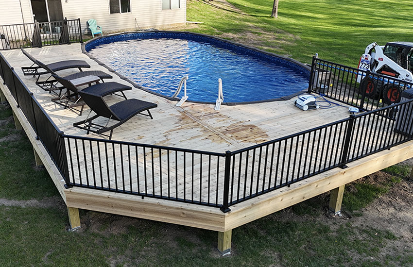 Deck Features & Components project example 4